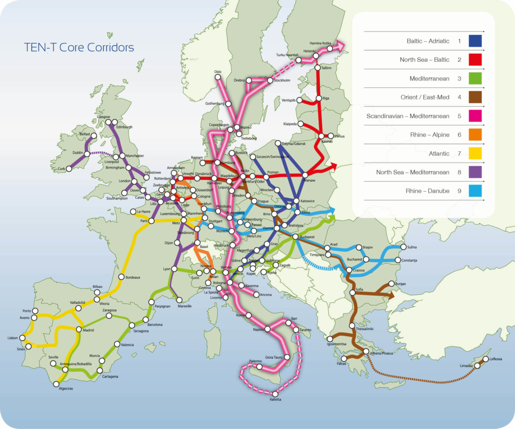 Trans-European transport network - PortNews